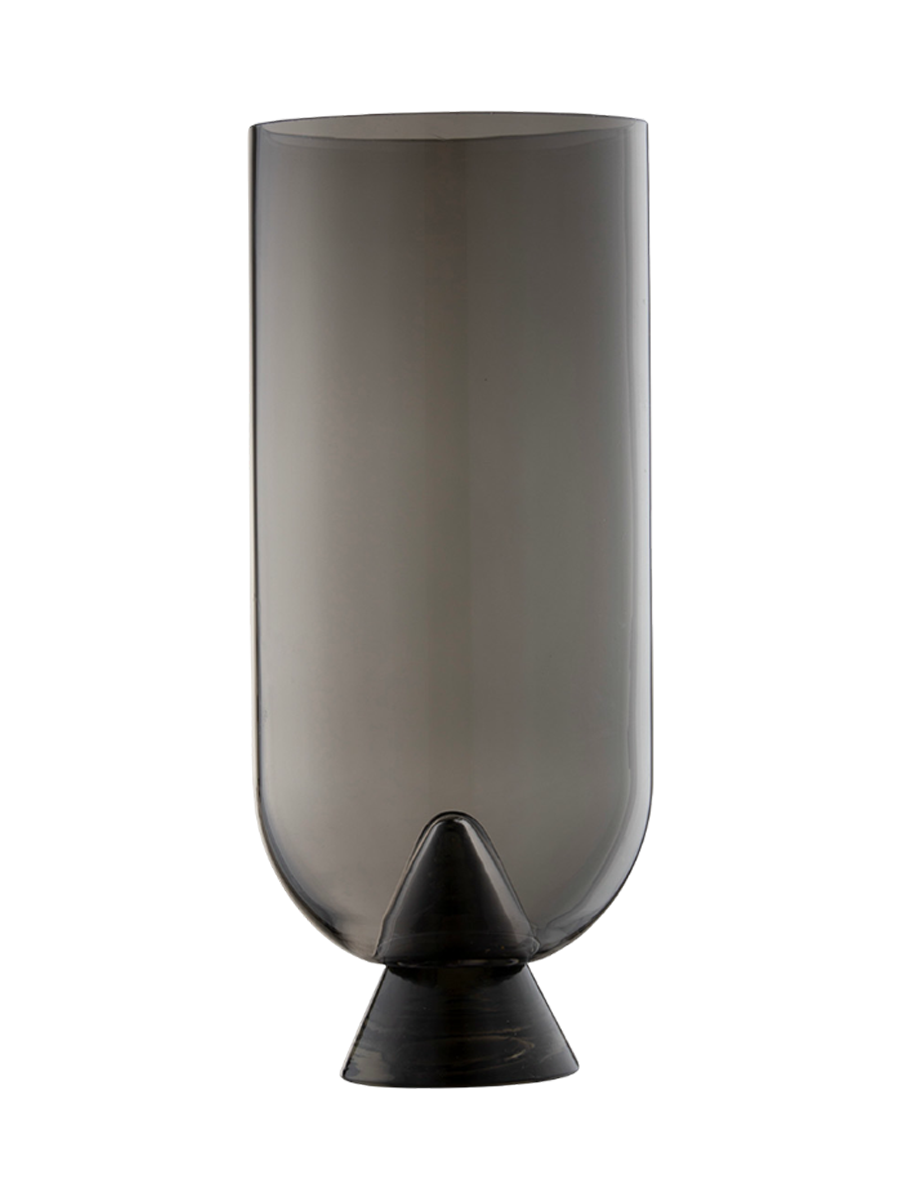 
Vaso di design „Glacies“ Ø 12.6 x 29 cm - Nero