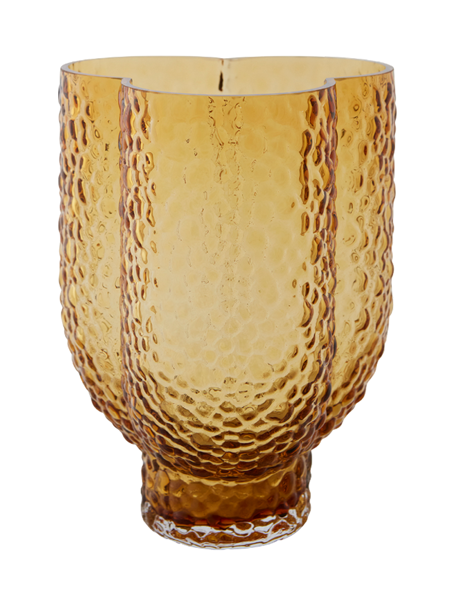 
Vaso di design „Aura Trio“ soffiato a bocca - Nero