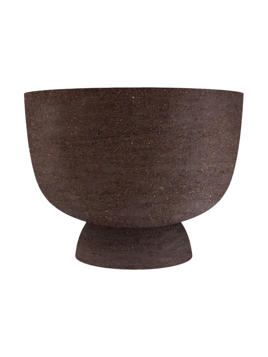 
Indoor/Outdoor Designer Flower Pot "Terra", Java Brown - Ø 60 x 45 cm