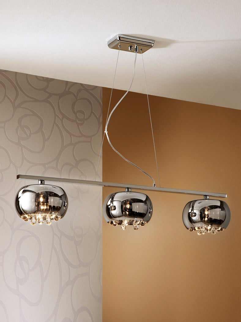 
Dimmable LED designer hanging light “Argos”