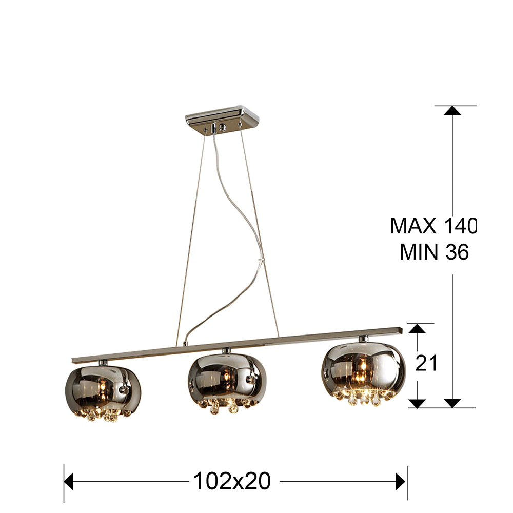 
Lampada a sospensione di design a LED dimmerabile «Argos»