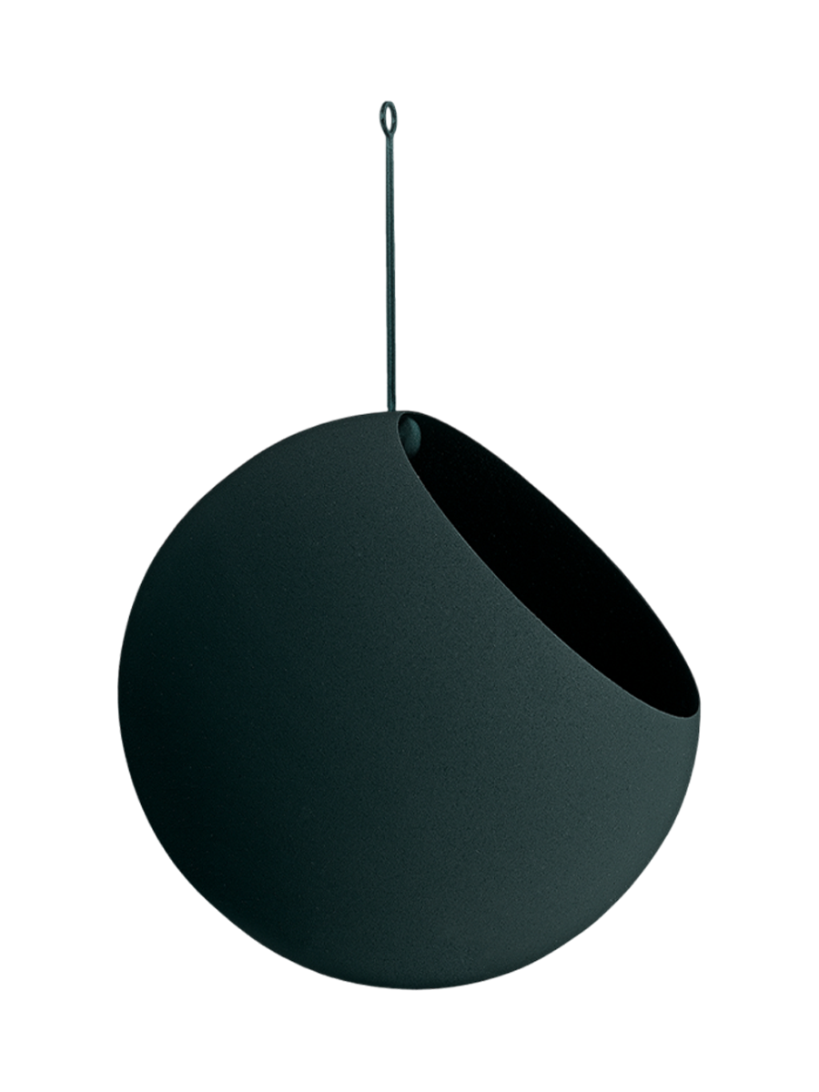 
Hanging Indoor/Outdoor Design Planter "Globe", Forest - 21 x 32 cm