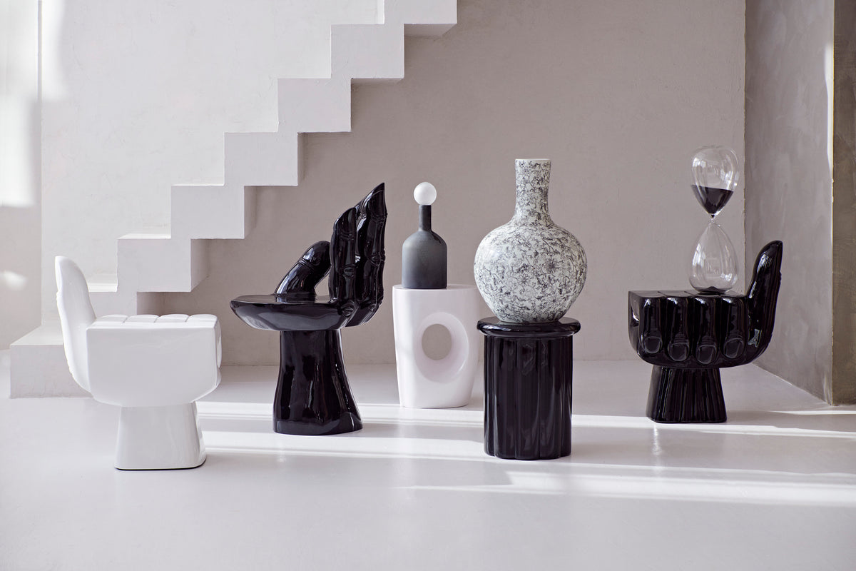 
Sedia di design “Hand” - Nero