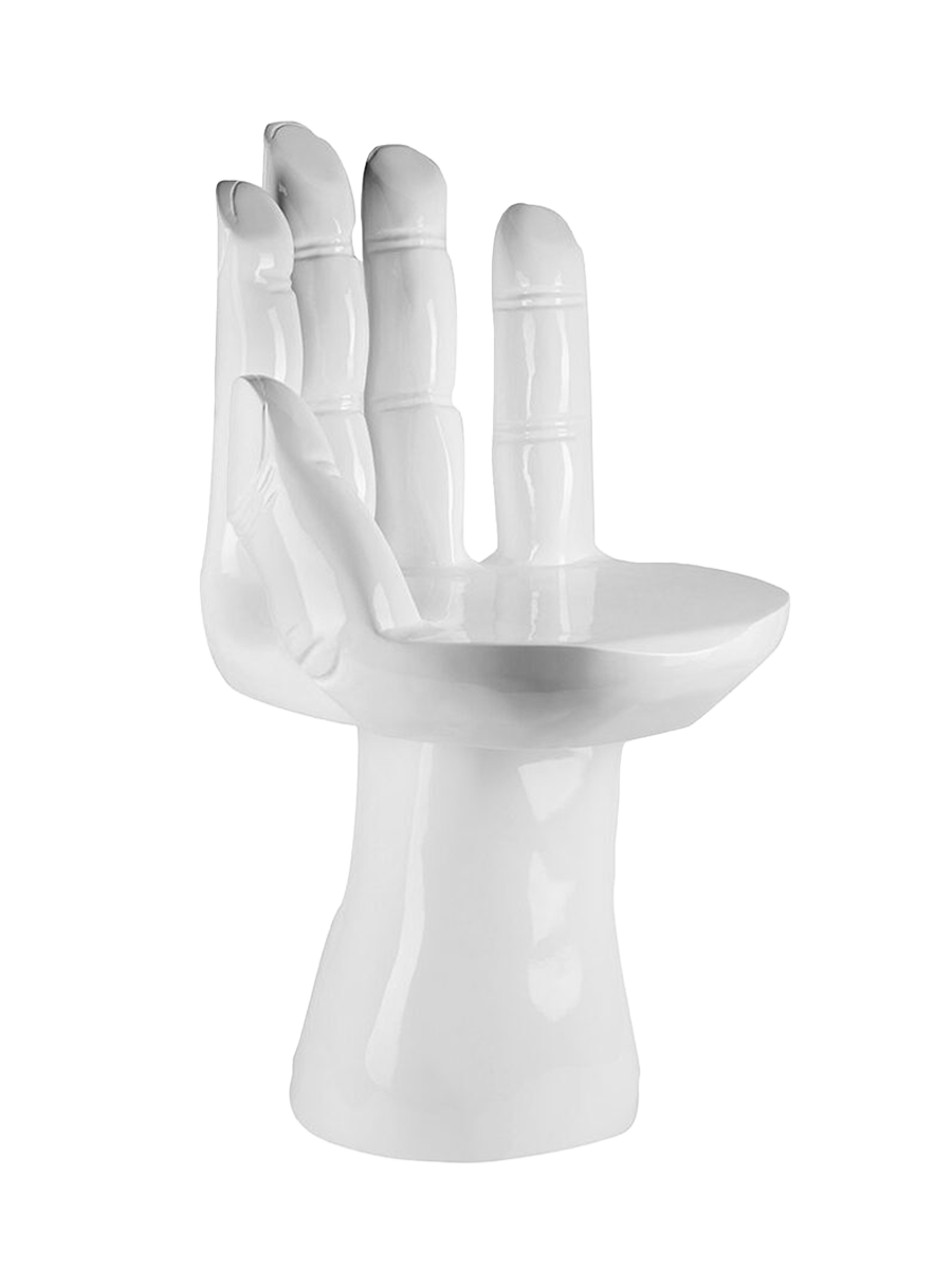 
Sedia di design “Hand” - Bianco
