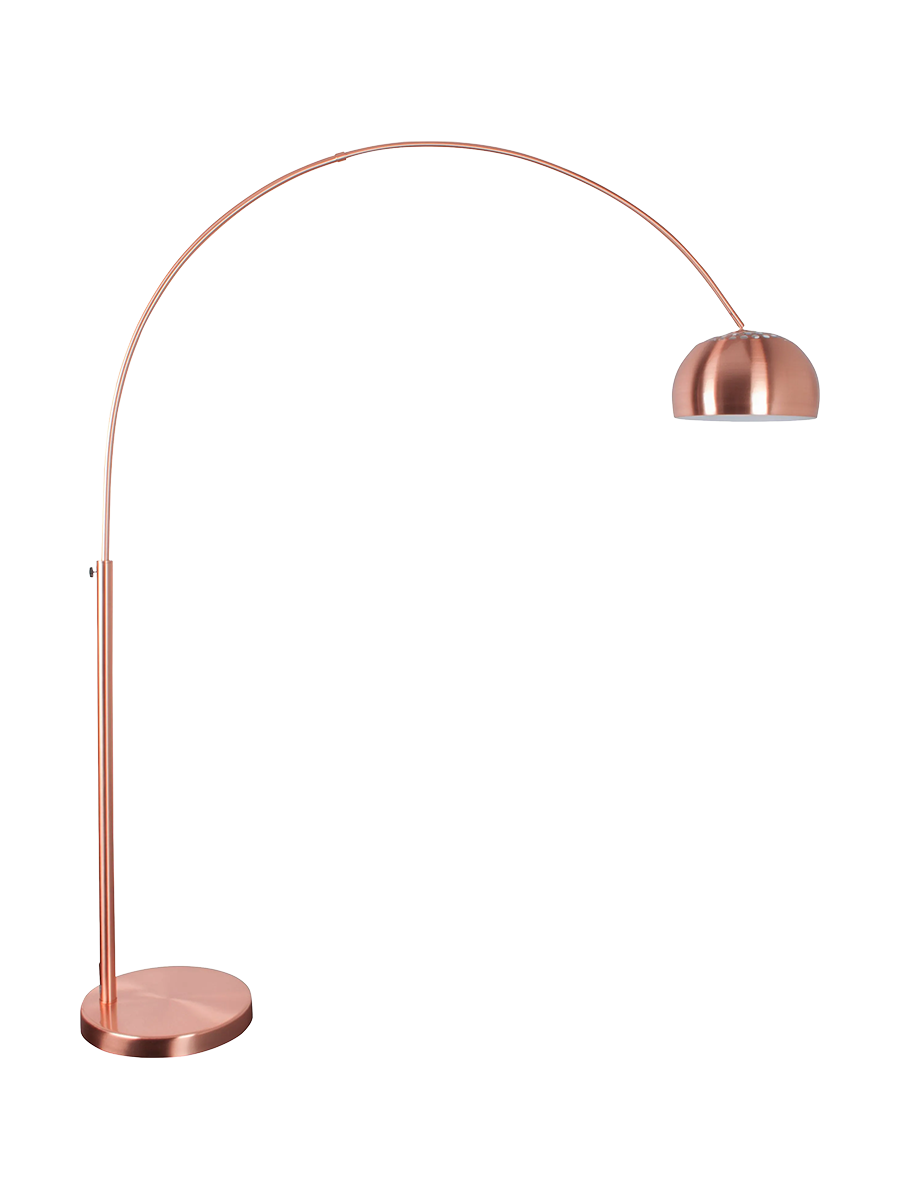 
Design Bogenlampe „Metal Bow“ - Cooper