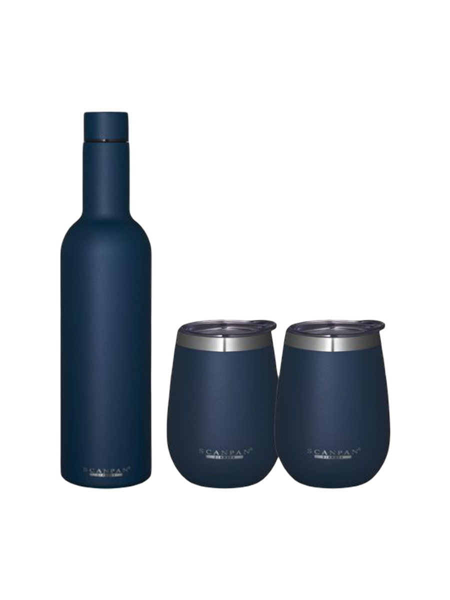 
2-piece premium gift set "To Go" - Oxford Blue