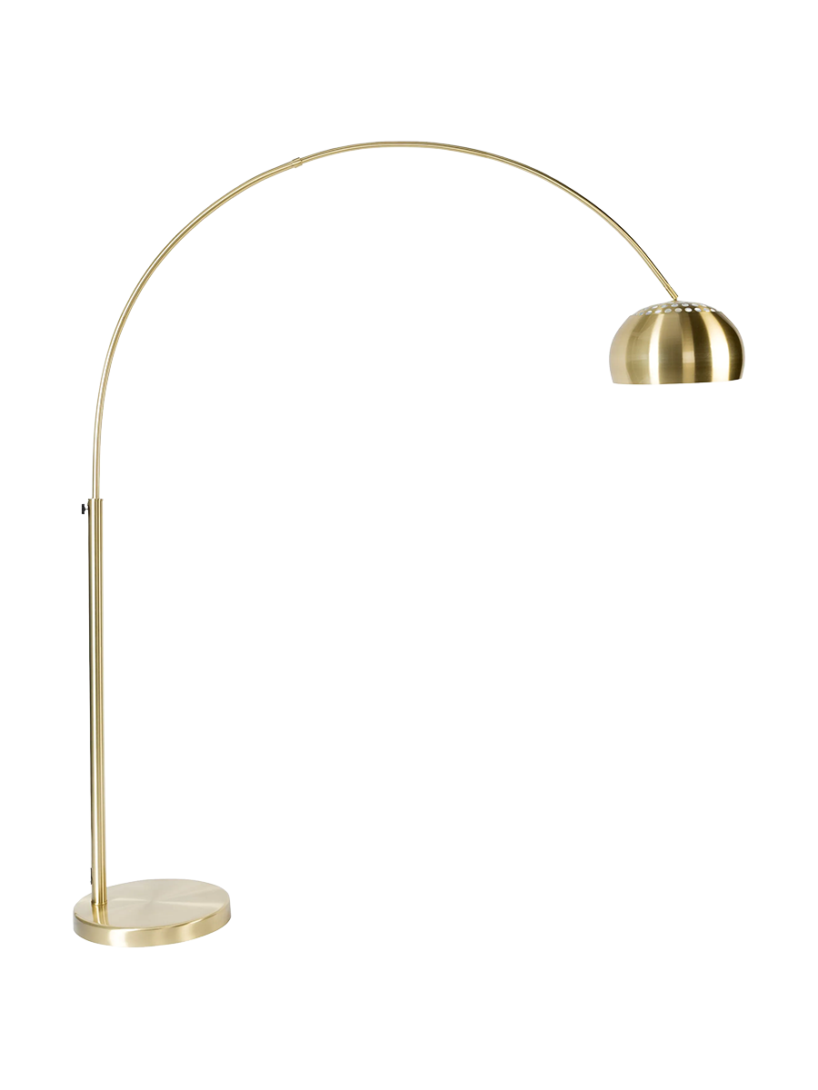 
Design Bogenlampe „Metal Bow“ - Gold