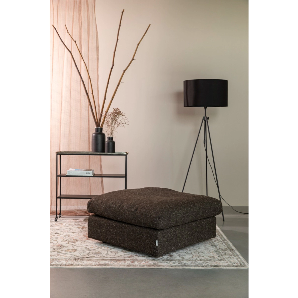 
Lampada da terra di design «Fan Lesley» - Nero