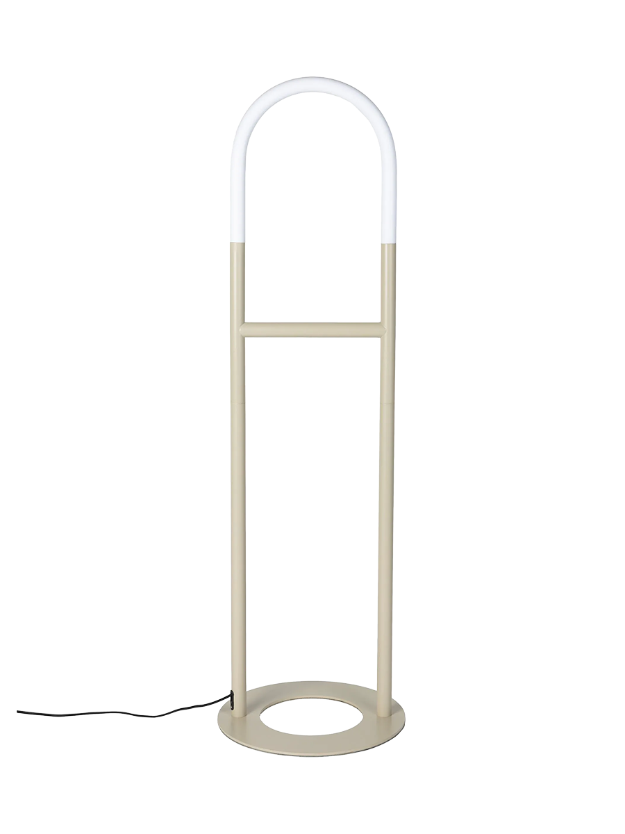 
Design Stehlampe „Arch“ - Beige