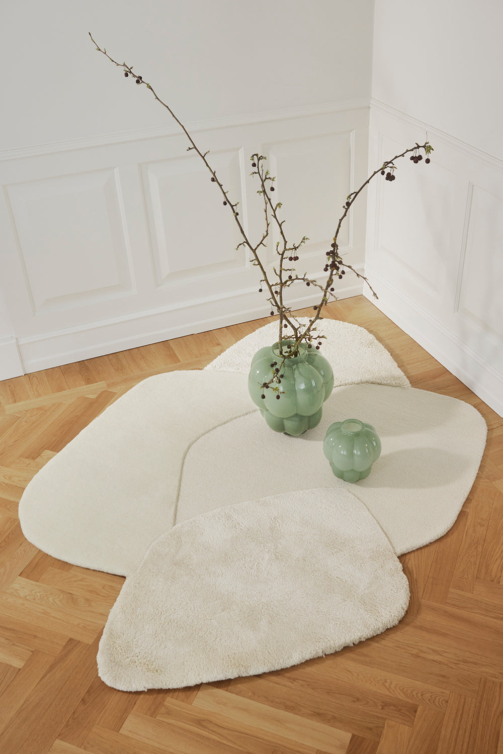 
Tapis design « Mola », Crème - 140 x 195 cm