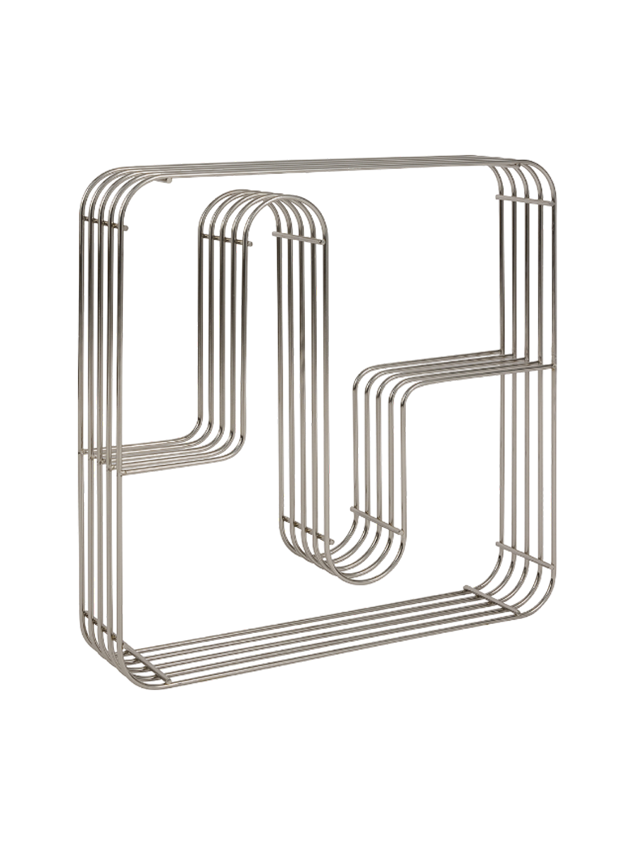 
Étagère murale design « Curva », Small - Argent