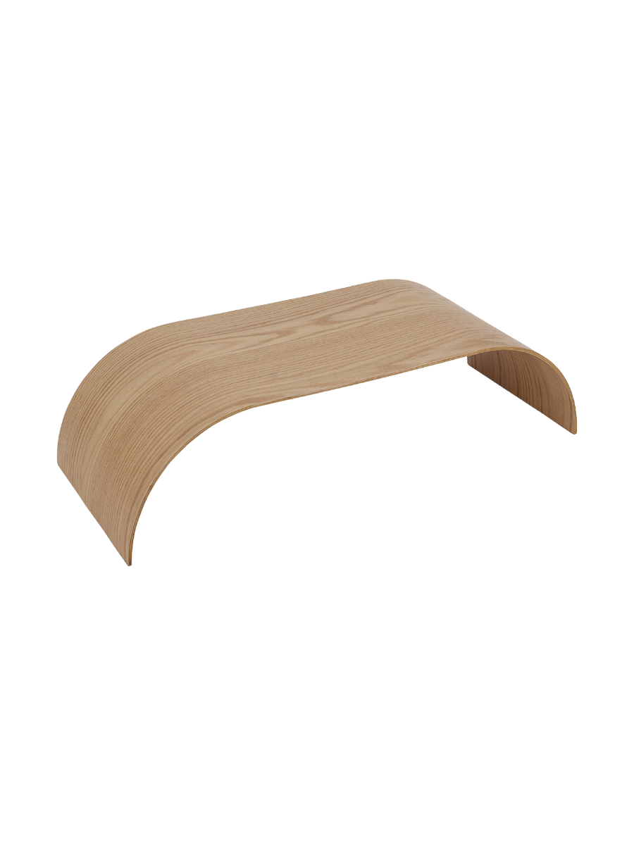 
Wooden Tray "Curva" for the Curva Wall Shelf, Medium - Oak