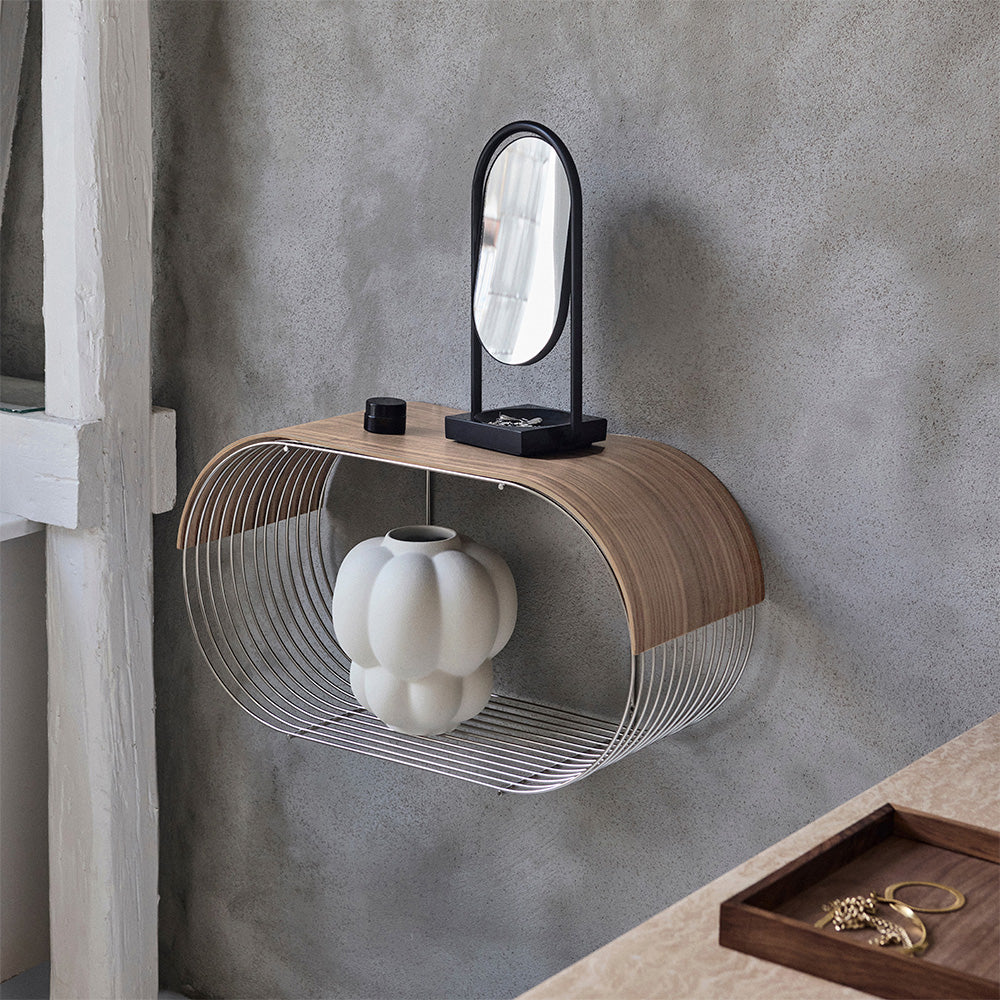 
Wooden Tray "Curva" for the Curva Wall Shelf, Medium - Oak