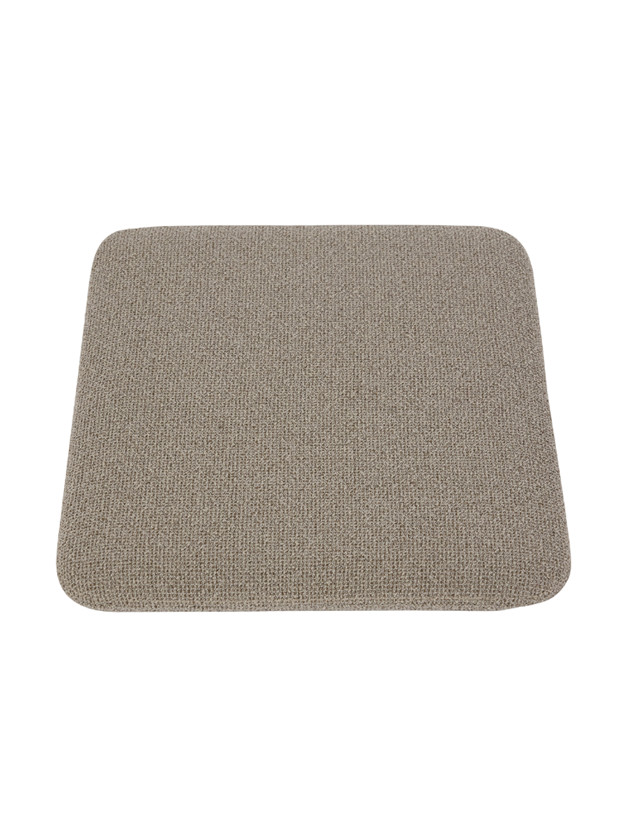 
"Curva" seat cushion for the Curva stool - Taupe Boucle