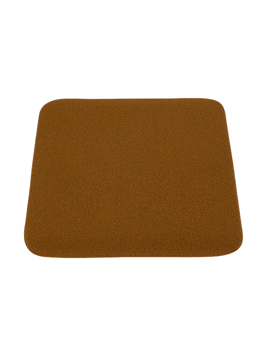 
"Curva" seat cushion for the Curva stool - Amber Bouclé