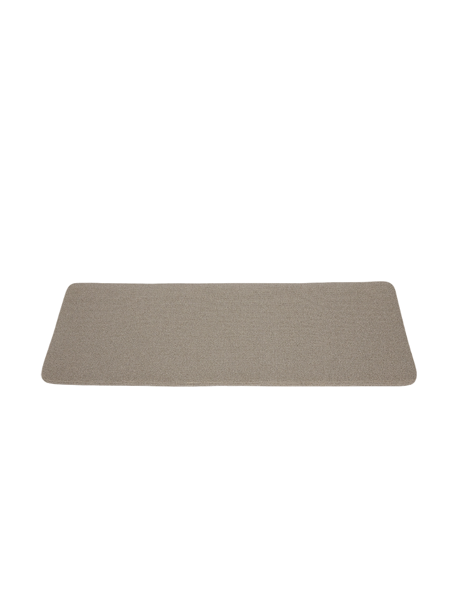 
Seat cushion "Curva" for the Curva bench - Taupe Boucle