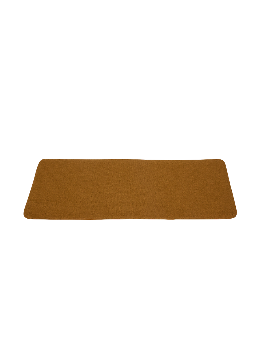 
Seat cushion "Curva" for the Curva bench - Amber Bouclé