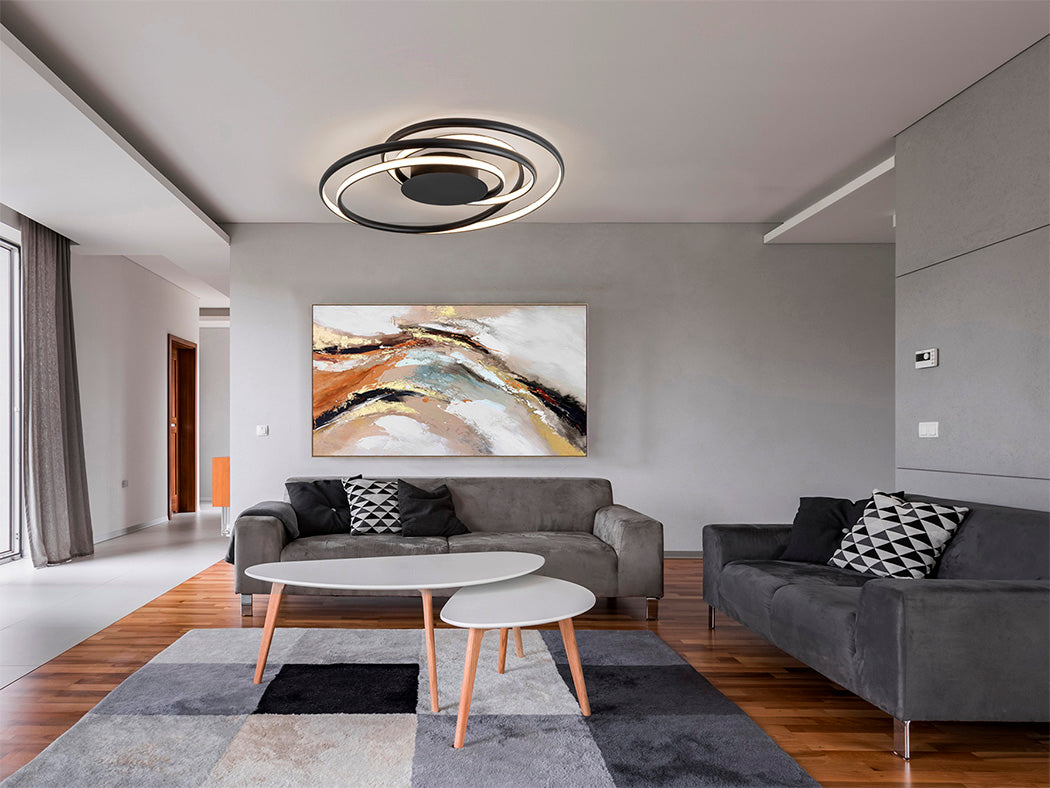 
LED designer ceiling lamp “Danza”