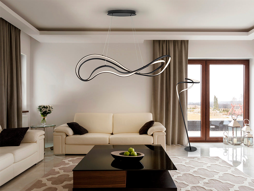 
LED designer pendant lamp “Danza”