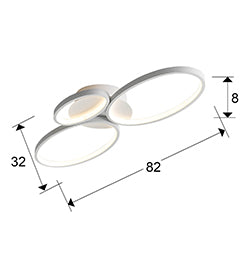 
Lampada da soffitto di design LED „Sios“
