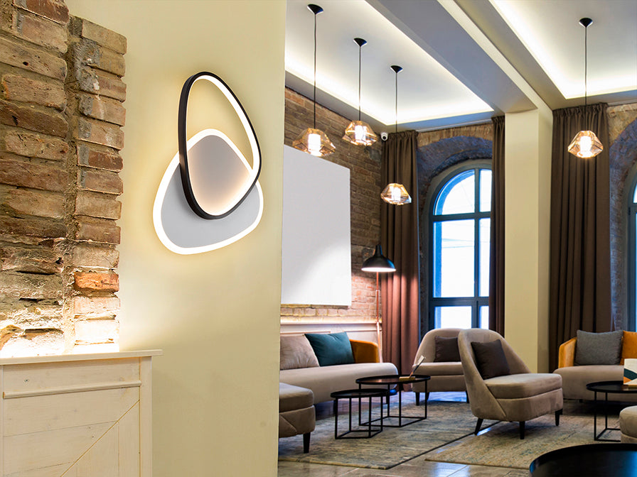 
LED Design Decken- & Wandlampe „Romo“