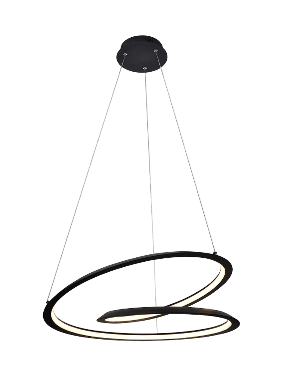 
Dimmable LED designer pendant lamp “Looping” - Ø 60 cm