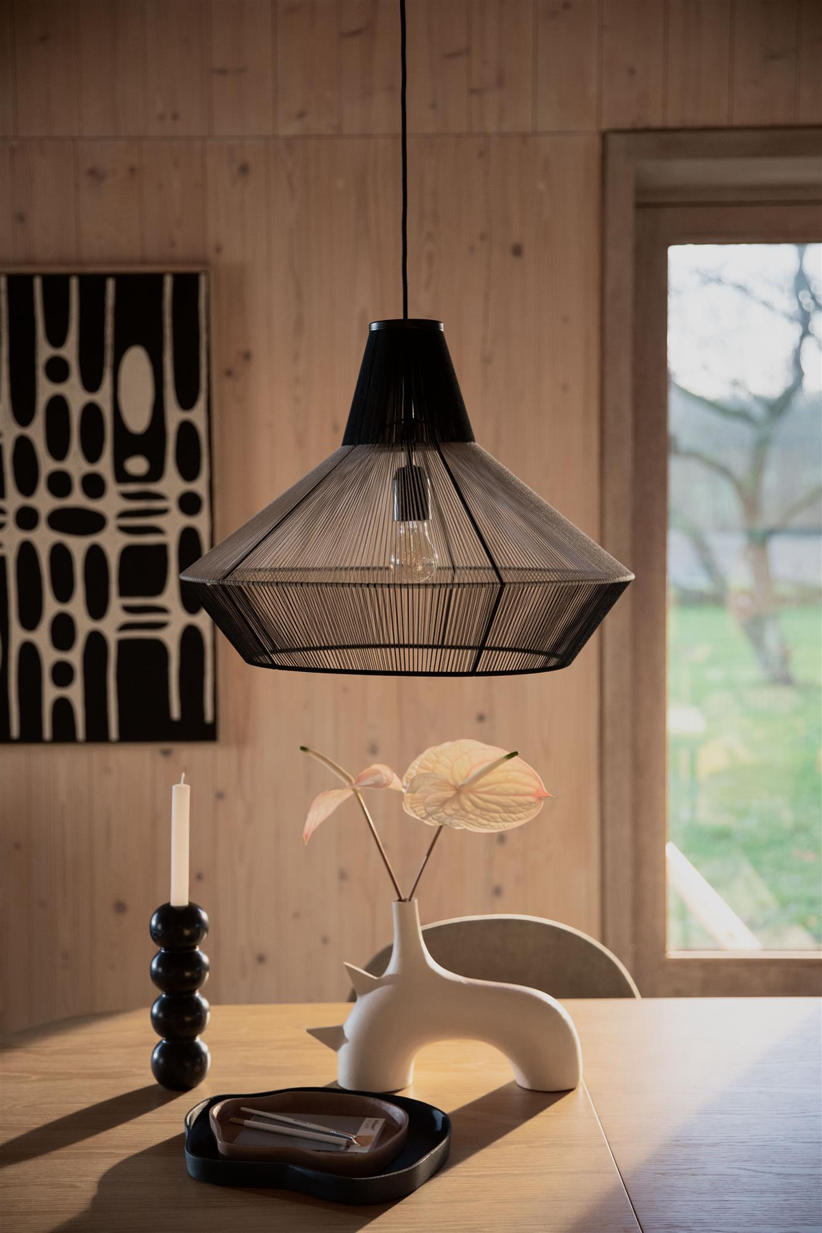 
Suspension design « Fairy » Ø 55 cm - Gris pierre