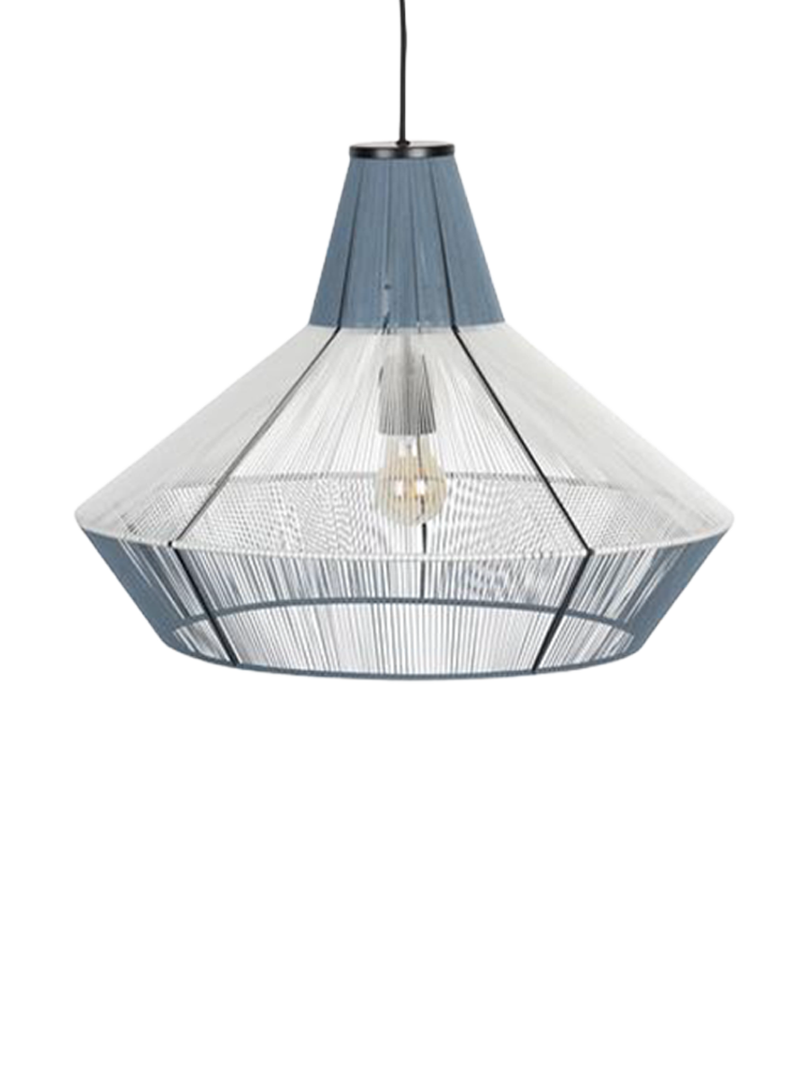 
Suspension design « Fairy » Ø 55 cm - Bleu ciel