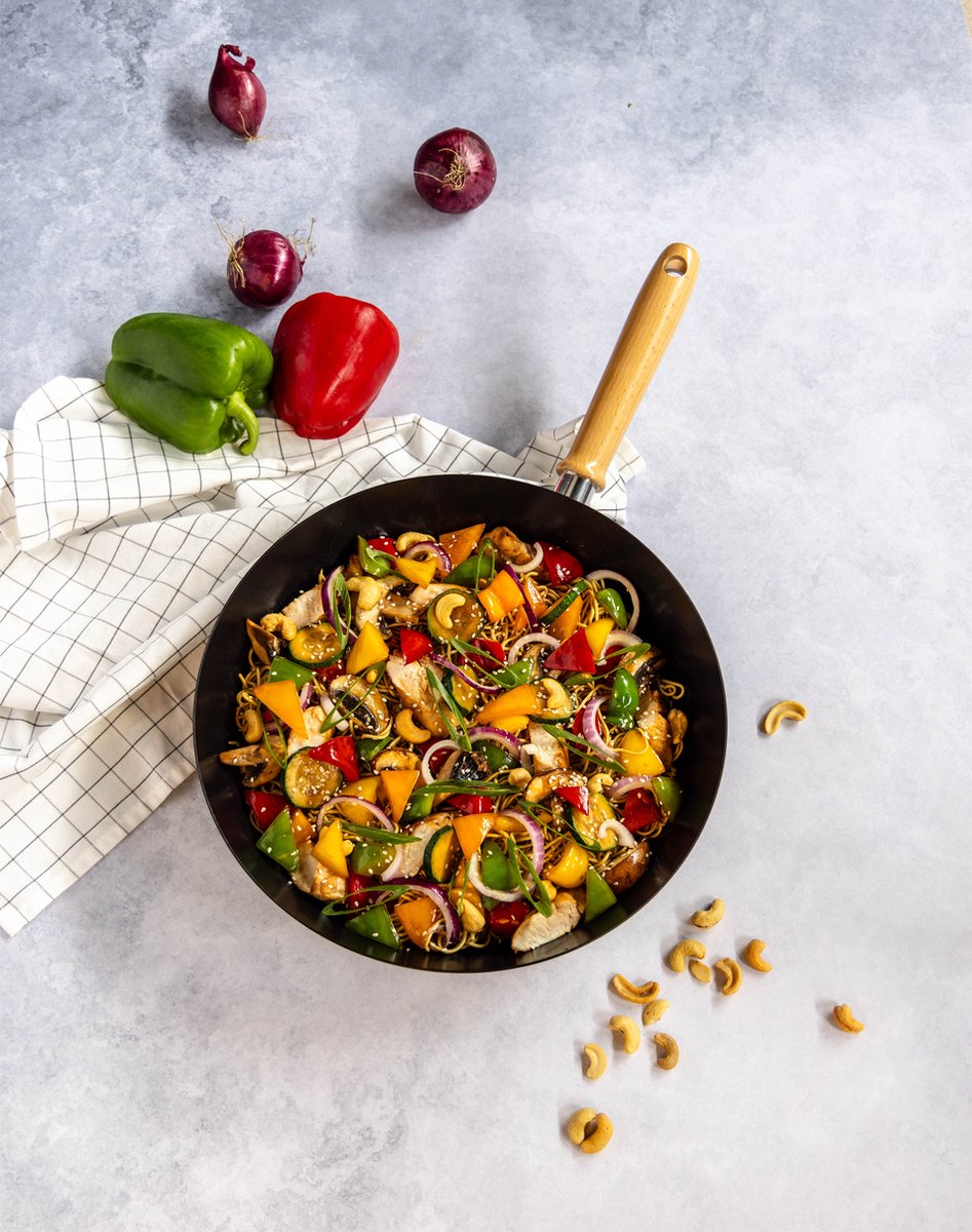 
Poêle wok haute qualité « Fusion »