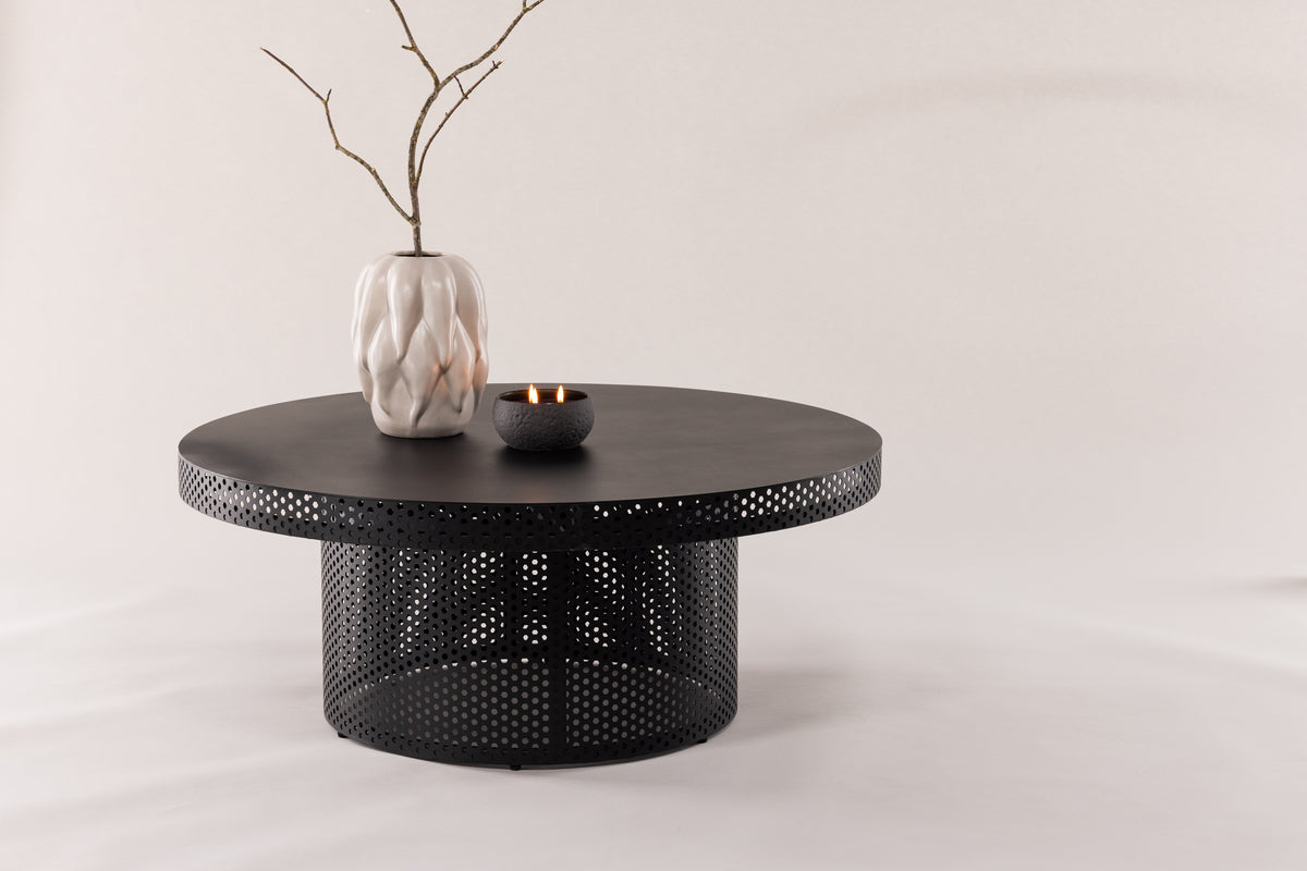 
Grande tavolino da salotto dal design moderno „West End X“ Ø 100 cm