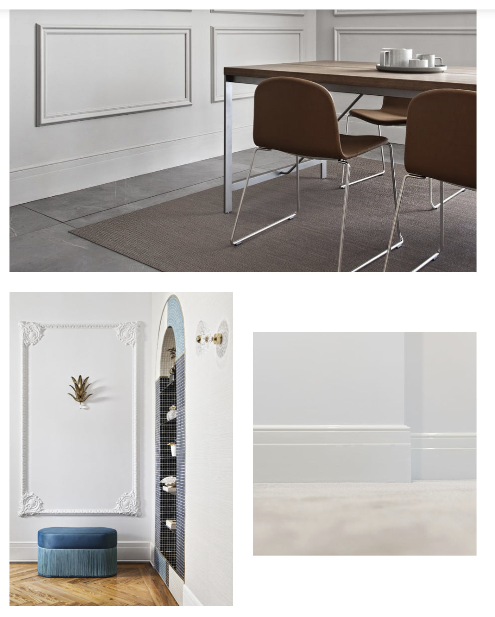 
Decorative Skirting Board "HIGH HEELS SX 156" - 200 cm