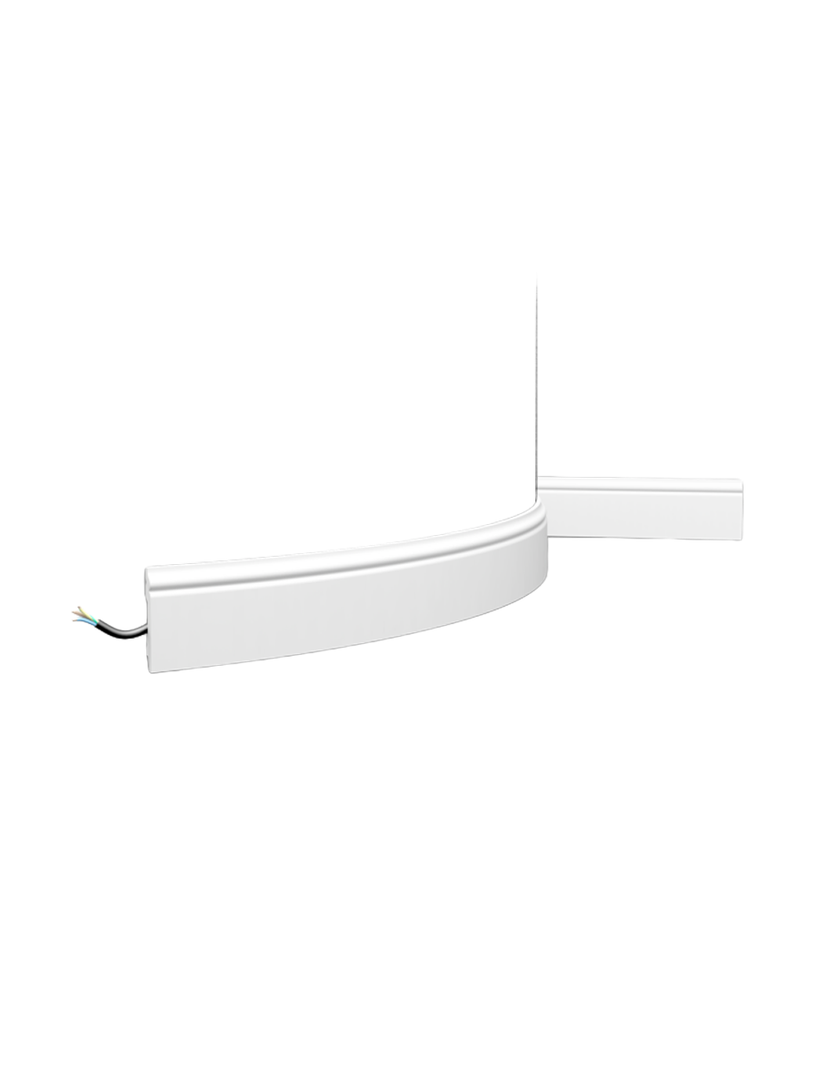 
Battiscopa decorativo „CONTOUR SX 165 Flex“ - 200 cm