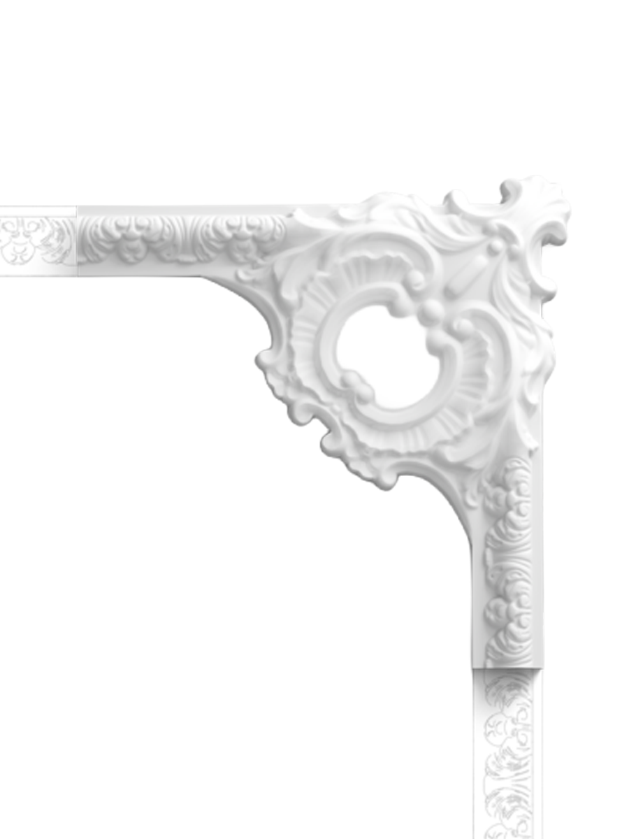 
Listello decorativo da parete «Angolo P 3020A» - 42.5 cm