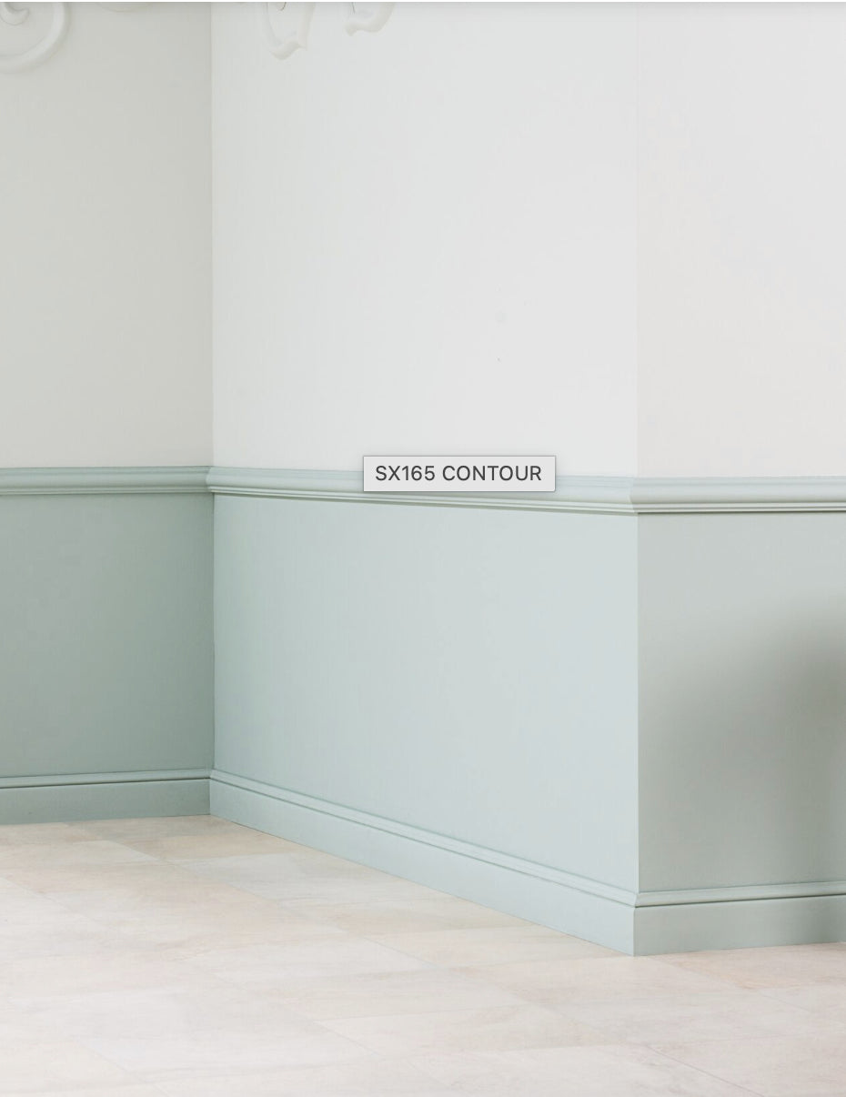
Battiscopa decorativo „CONTOUR SX 165“ - 200 cm