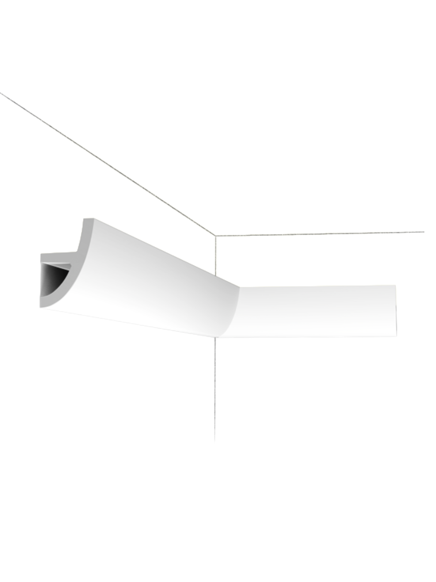 
Decorative Wall Profile "ANTONIO C 373" for Indirect Lighting - 200 cm