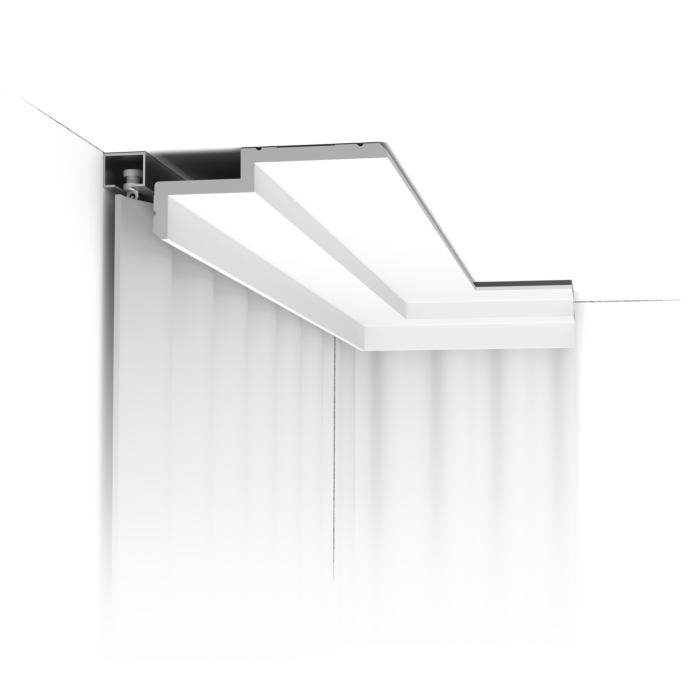 
Deko-Stuckleiste „STEPS C 391“ - 200 cm