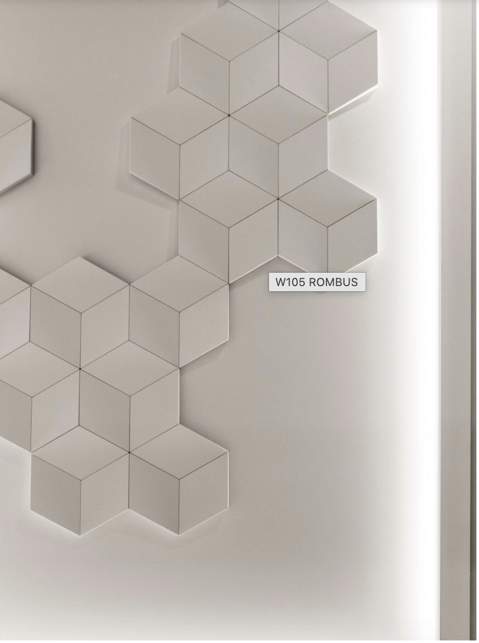 
Pannello decorativo da parete „ROMBUS W 105“ - 30 x 34.6 cm