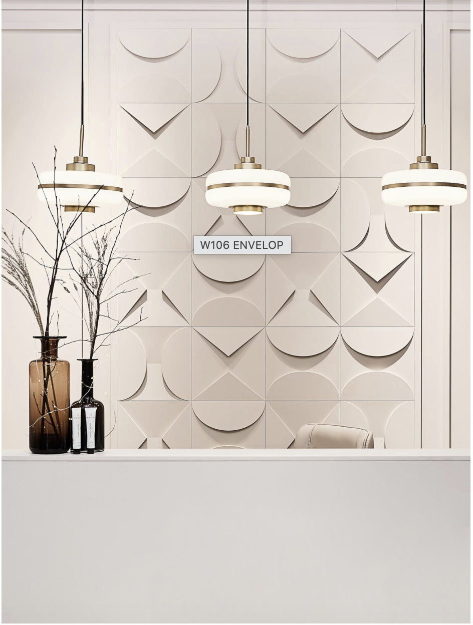
Pannello decorativo da parete „ENVELOP W 106“ - 33.3 x 33.3 cm