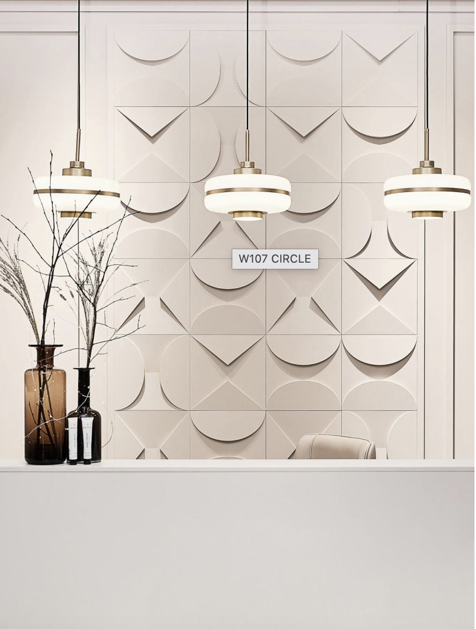 
Pannello decorativo da parete „CIRCLE W 107“ - 33.3 x 33.3