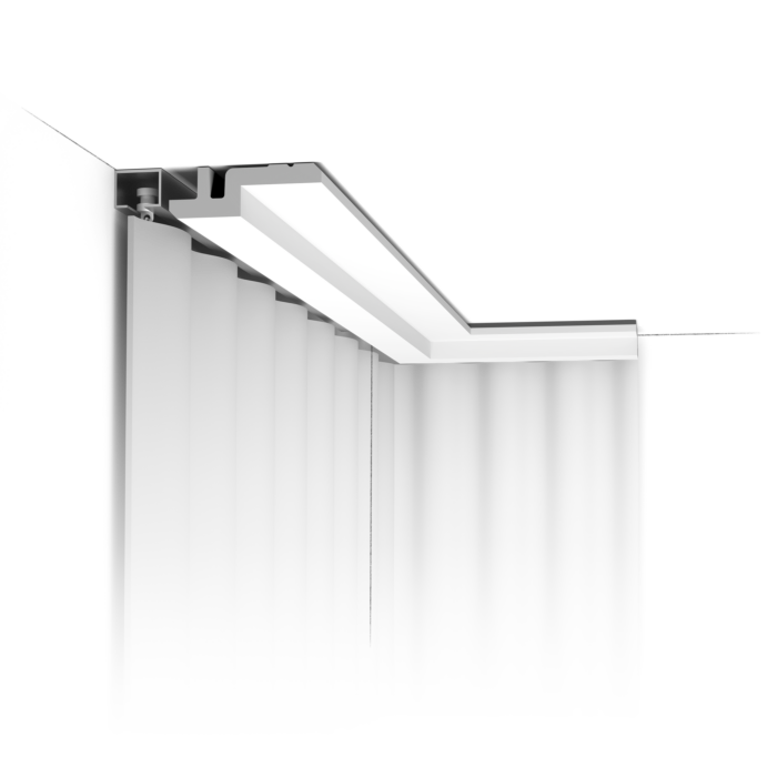 
Deko-Stuckleiste „STEPS C 394“ - 200 cm
