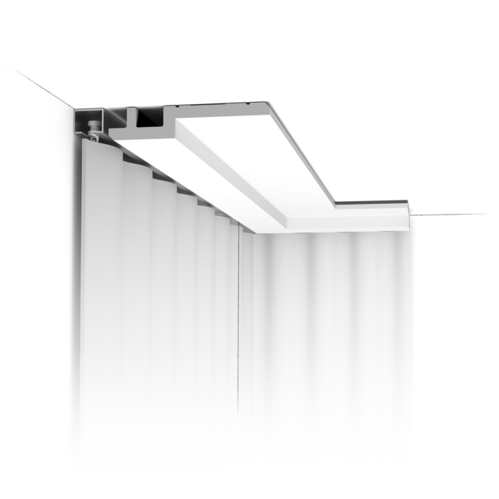 
Deko-Stuckleiste „STEPS C 395“ - 200 cm