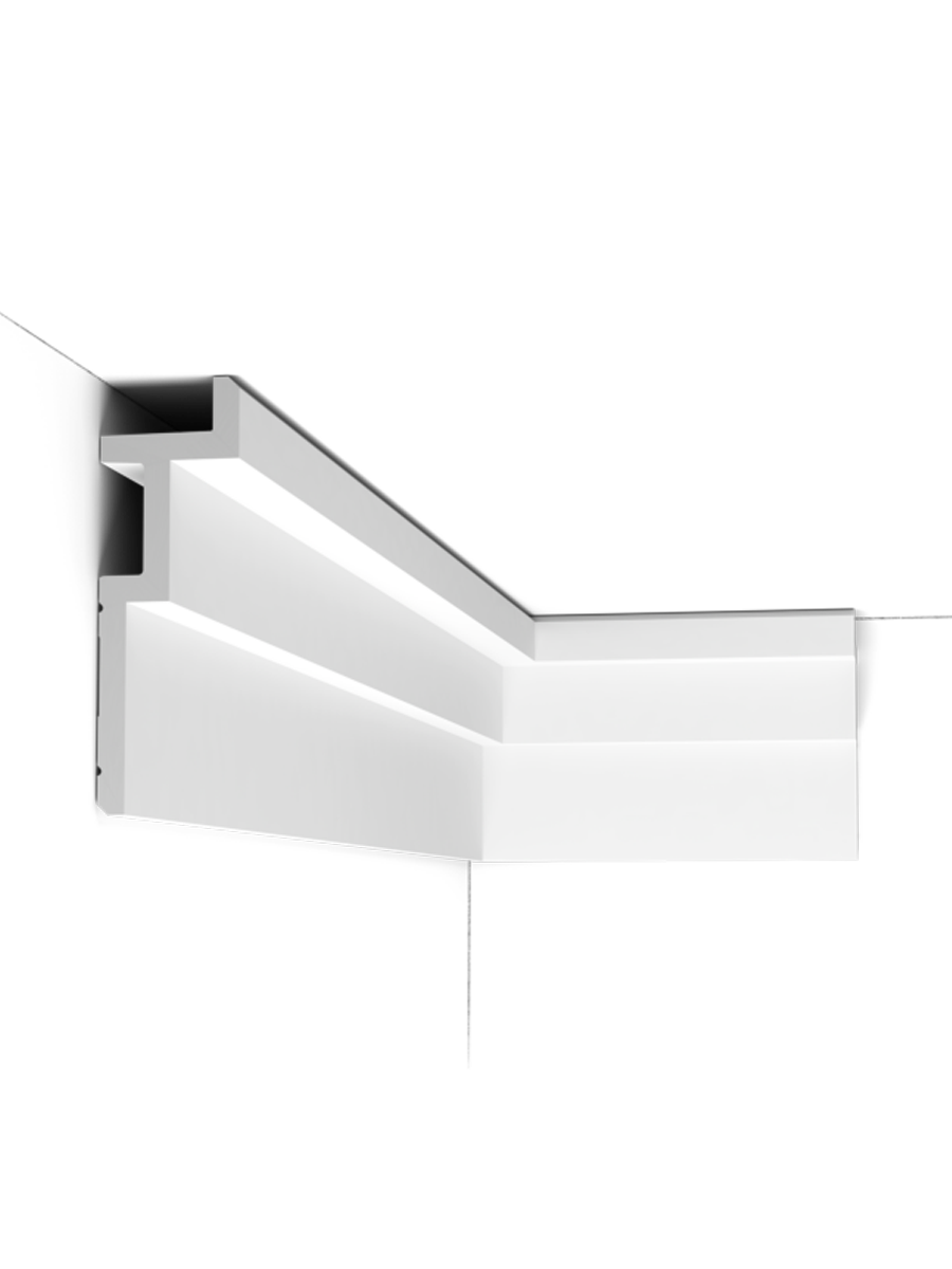 
Deko-Stuckleiste „STEPS C 396“ - 200 cm