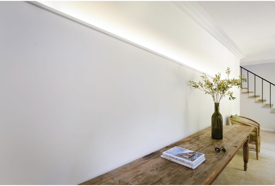 
Profilo decorativo da parete „CX 189“ per illuminazione indiretta - 200 cm