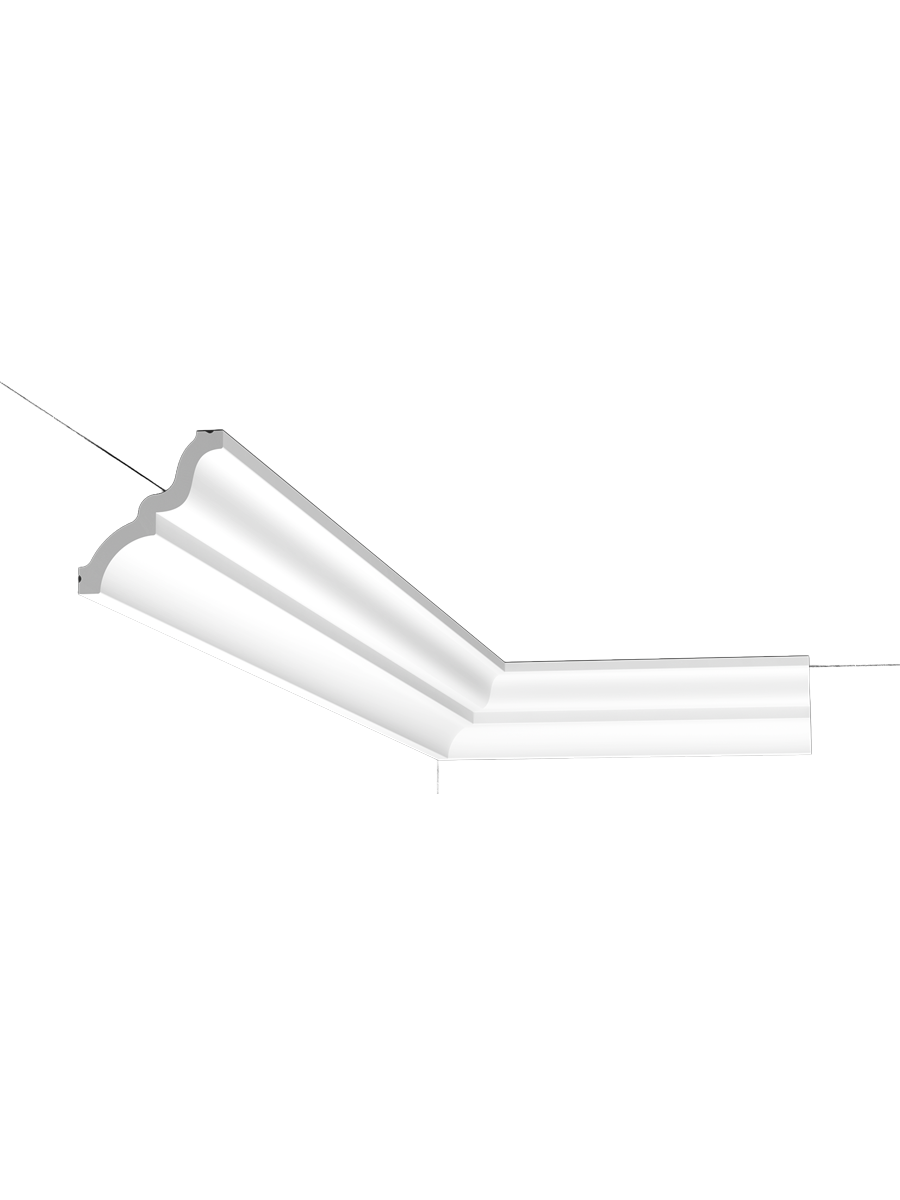 
Deko-Stuckleiste „MANOIR C 325“ - 200 cm