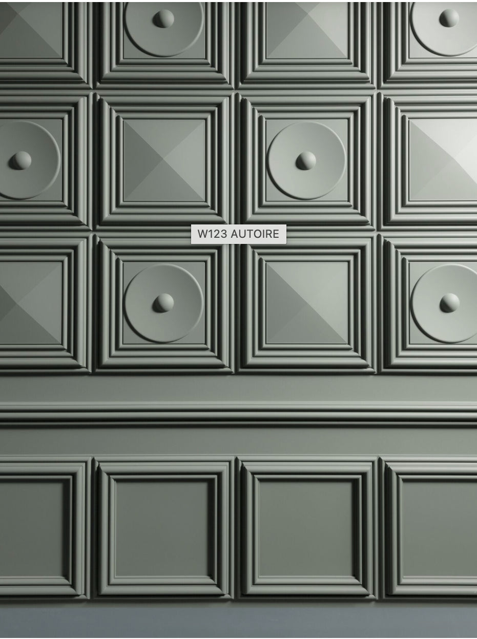 
Pannello decorativo da parete „AUTOIRE W 123“ - 33.3 x 33.3 cm