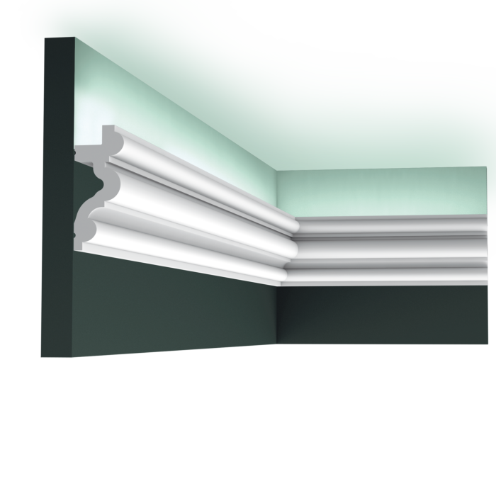 
Profilo decorativo da parete „AUTOIRE C 324“ per illuminazione indiretta - 200 cm