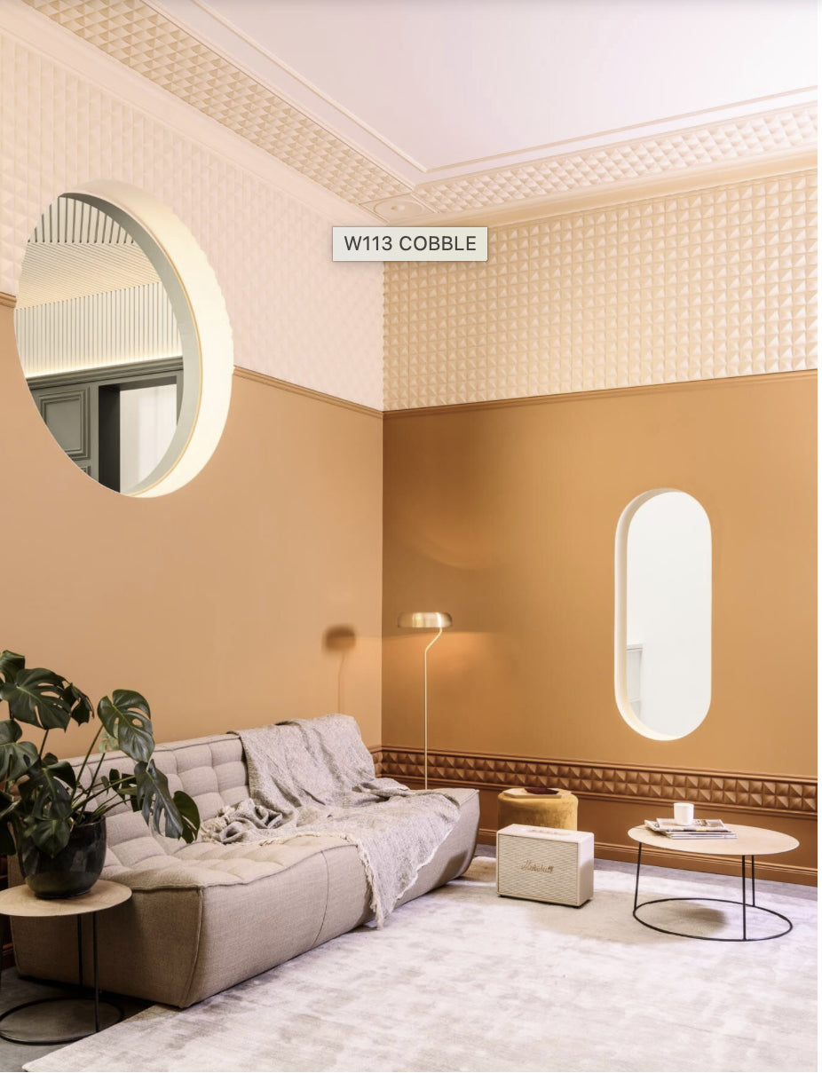 
Profilo decorativo da parete „COBBLE W 113“ - 200 cm