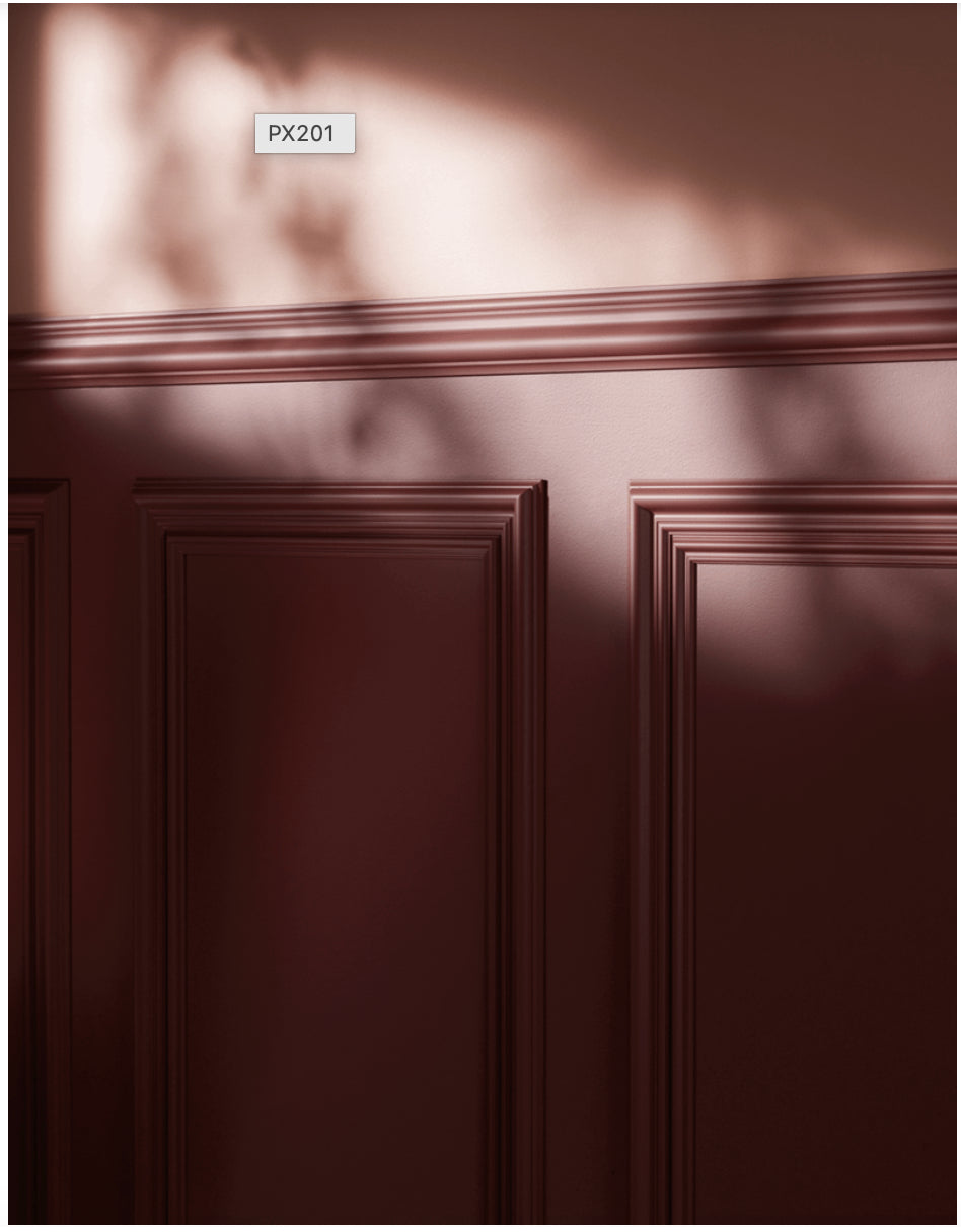 
Listello decorativo da parete «PX 201» - 200 cm