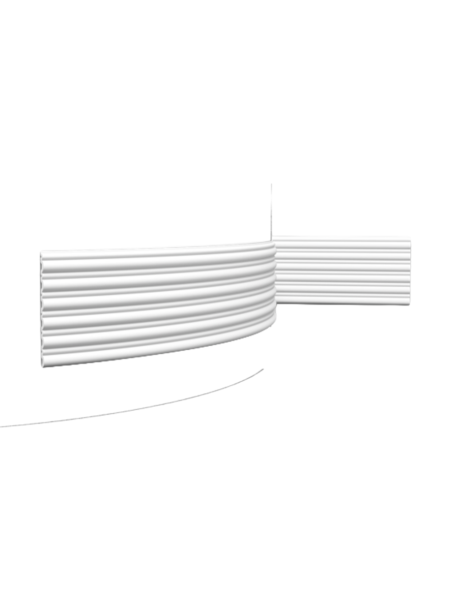 
Pannello decorativo da parete "FLUTE WX 211 Flex“ - 200 cm