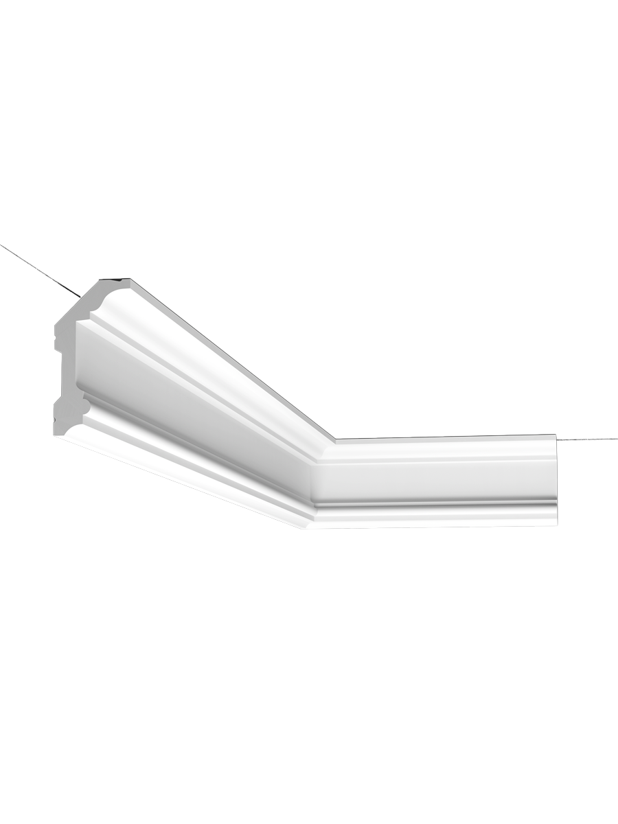 
Deko-Stuckleiste „Noblesse C 321“ - 200 cm